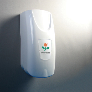 Soaps and Sanitisers Standard White Dispenser